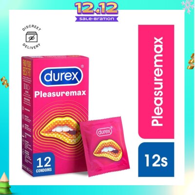 DUREX Pleasuremax Condoms 12s