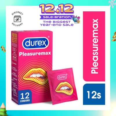 DUREX Pleasuremax Condoms 12s