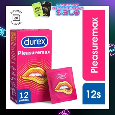 DUREX Pleasuremax Condoms 12s