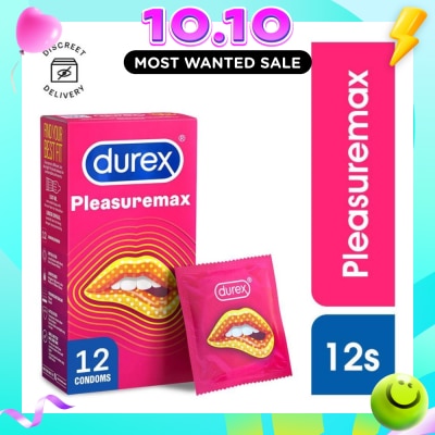 DUREX Pleasuremax Condoms 12s image