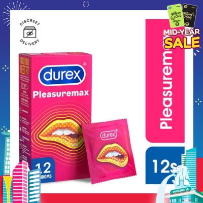 DUREX Pleasuremax Condoms 12s