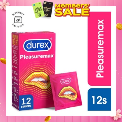 DUREX Pleasuremax Condoms 12s