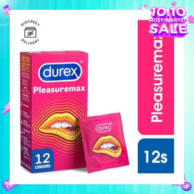 DUREX Pleasuremax Condoms 12s