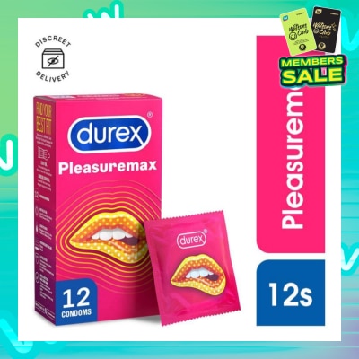 DUREX Pleasuremax Condoms 12s