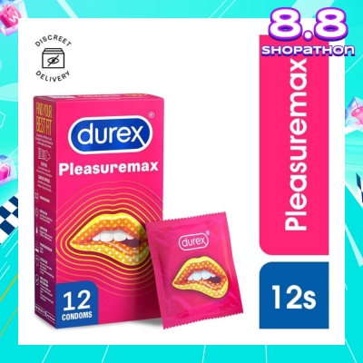 DUREX Pleasuremax Condoms 12s