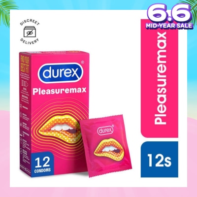 DUREX Pleasuremax Condoms 12s
