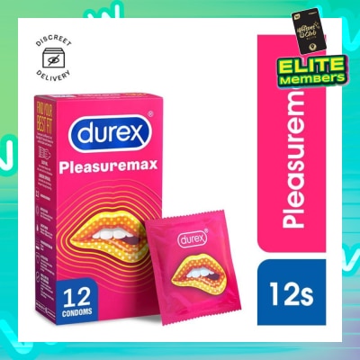 DUREX Pleasuremax Condoms 12s