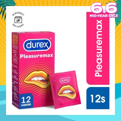 DUREX Pleasuremax Condoms 12s