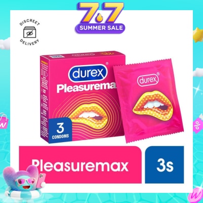 DUREX - Pleasuremax Condoms 3s