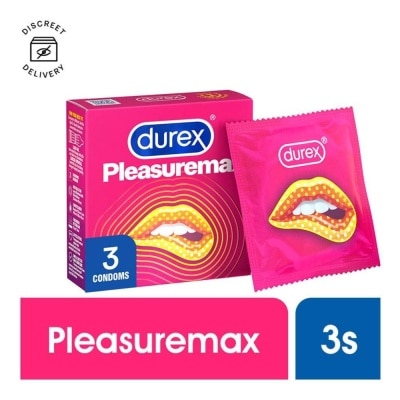 DUREX Pleasuremax Condoms 3s