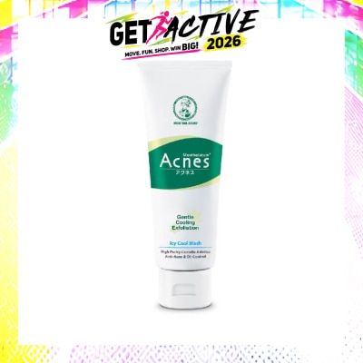ACNES - Icy Gentle Cooling & Exfoliating Cool Wash (Anti-Acne & Oil Control) 100g image