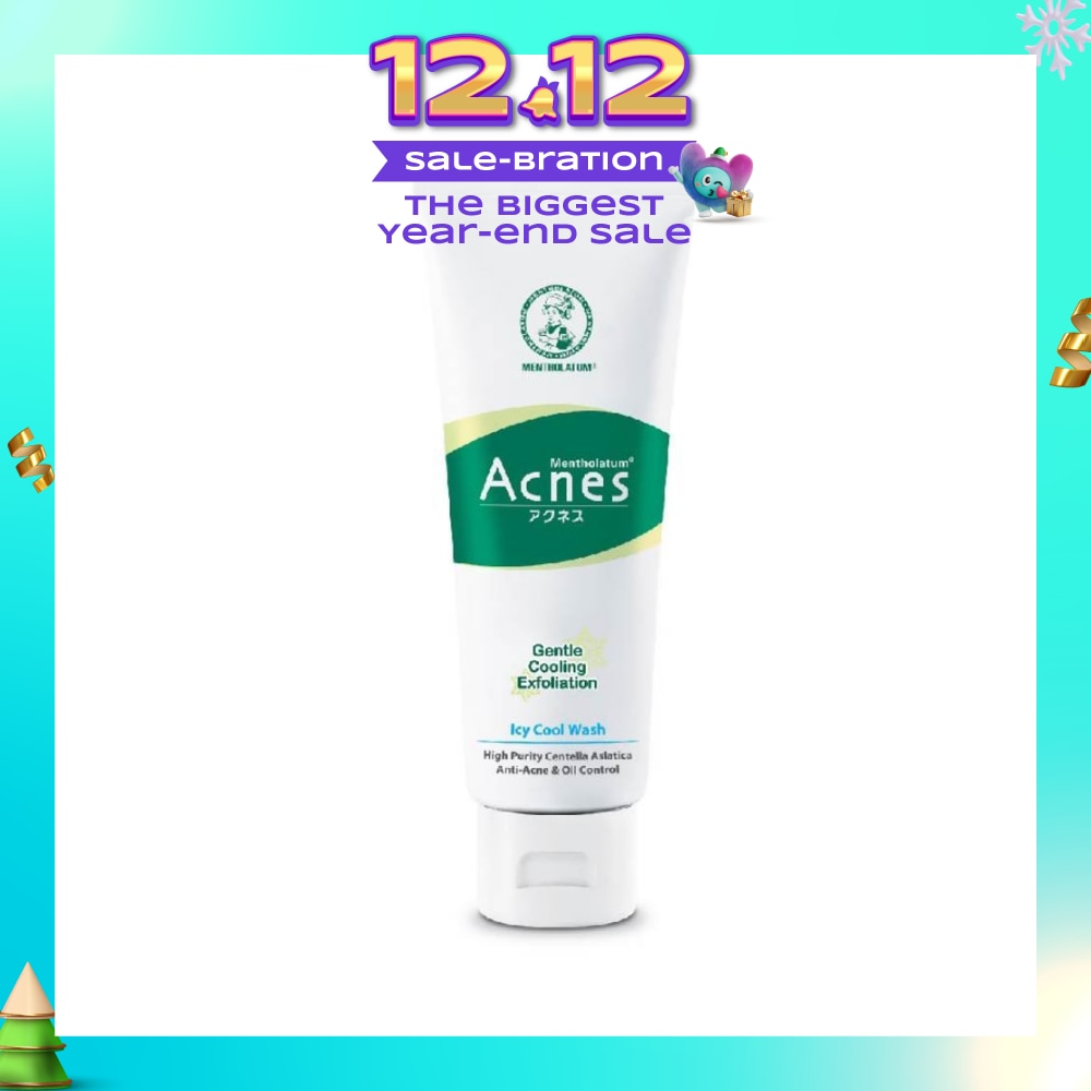 Icy Gentle Cooling & Exfoliating Cool Wash (Anti-Acne & Oil Control) 100g