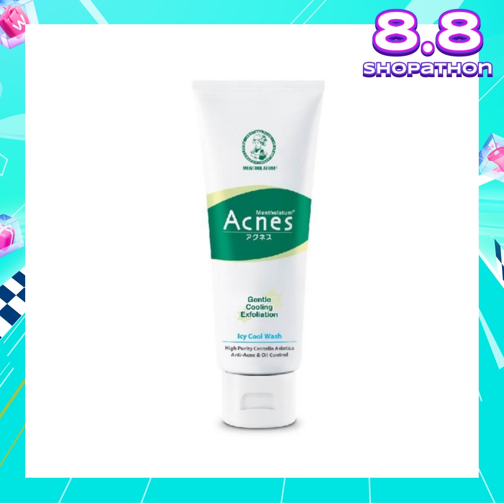 Icy Gentle Cooling & Exfoliating Cool Wash (Anti-Acne & Oil Control) 100g