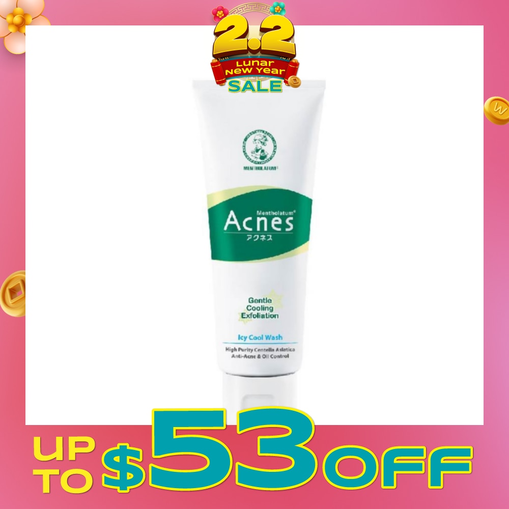 Icy Gentle Cooling & Exfoliating Cool Wash (Anti-Acne & Oil Control) 100g