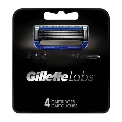 GILLETTE Labs Waterproof Heated Razor Blade Cartridge Refill 4s