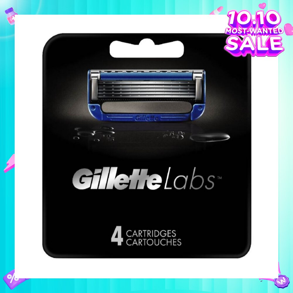 Labs Waterproof Heated Razor Blade Cartridge Refill 4s