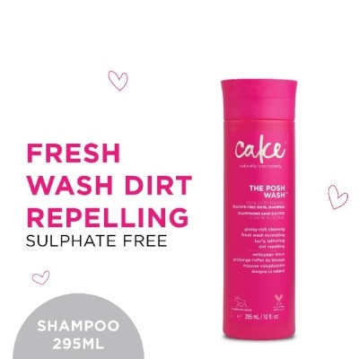 CAKE BEAUTY The Posh Wash Totally To Die For Sulfate Free Swirl Shampoo 295ml