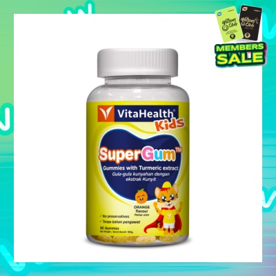 VITAHEALTH Kids SuperGum Gummies Orange 90s (Expiry: Feb`2026)