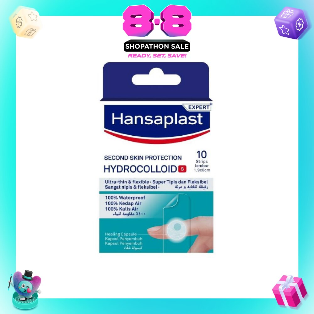 Expert Second Skin Protection Hydrocolloid Strip 10s