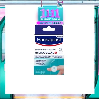 HANSAPLAST Expert Second Skin Protection Hydrocolloid Strip 10s image