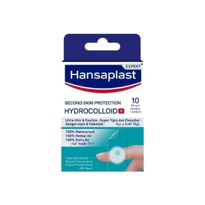 HANSAPLAST - Expert Second Skin Protection Hydrocolloid Strip 10s