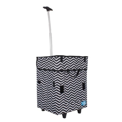 WHITE MAGIC Handy Cart 30L Midnight Chevron