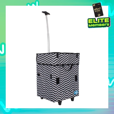 WHITE MAGIC Handy Cart 30L Midnight Chevron