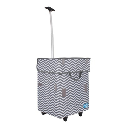 WHITE MAGIC Handy Cart 30L Platinum Chevron