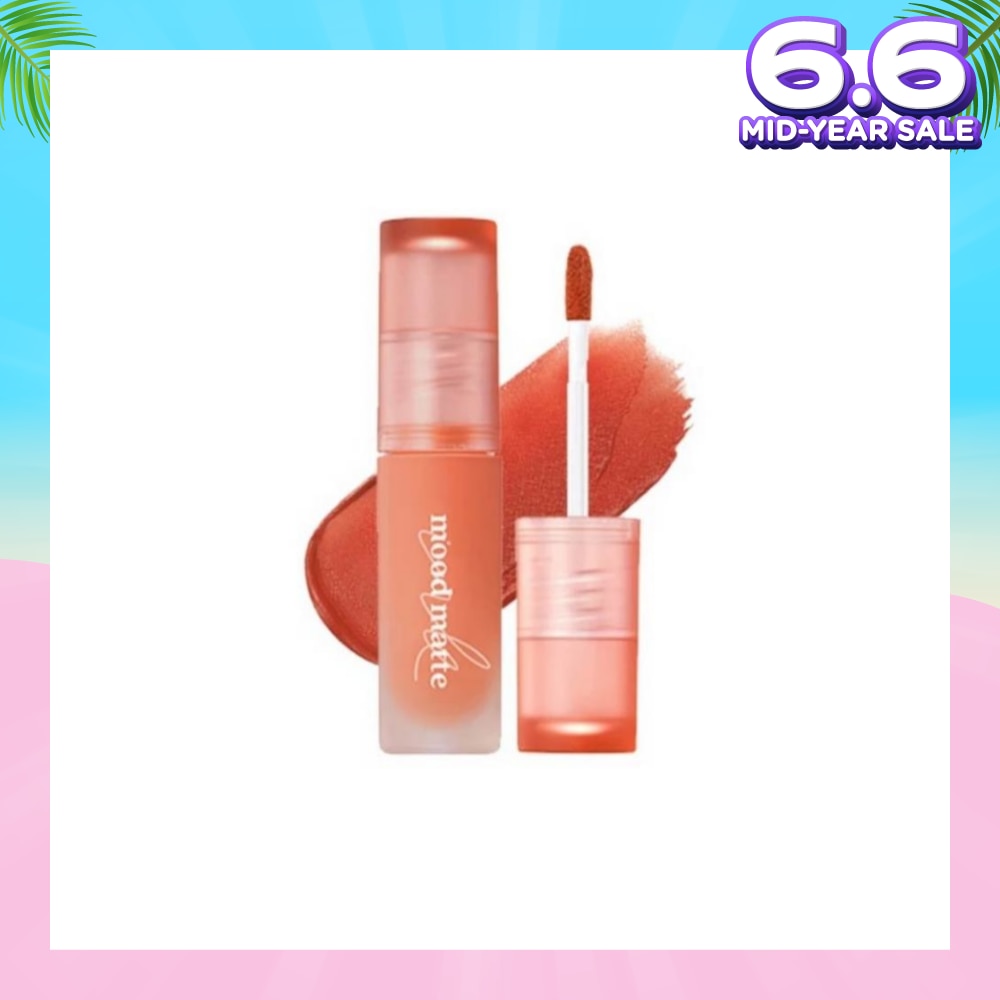 Gloss Lip Ink Mood Matte Tint 001 Peach Puree (Mask Proof Effect) 4g