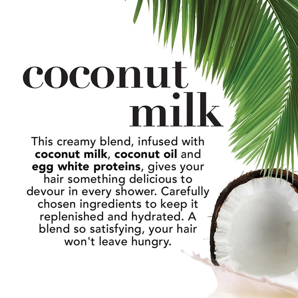 Coconut Milk Shampoo + Nourishing (For Normal To Damaged Hair In Need Of Repair And Strengthen) 385ml