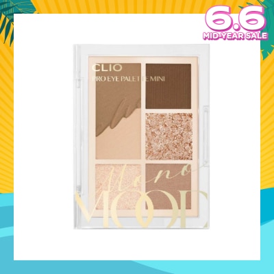 CLIO Pro Eye Palette Mini 001 Mono Mood 2g