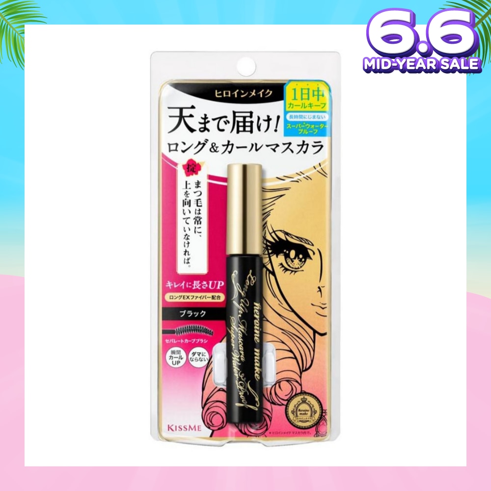HEROINE MAKE HEROINE MAKE Long Up Mascara Super Waterproof #01 Black 1s