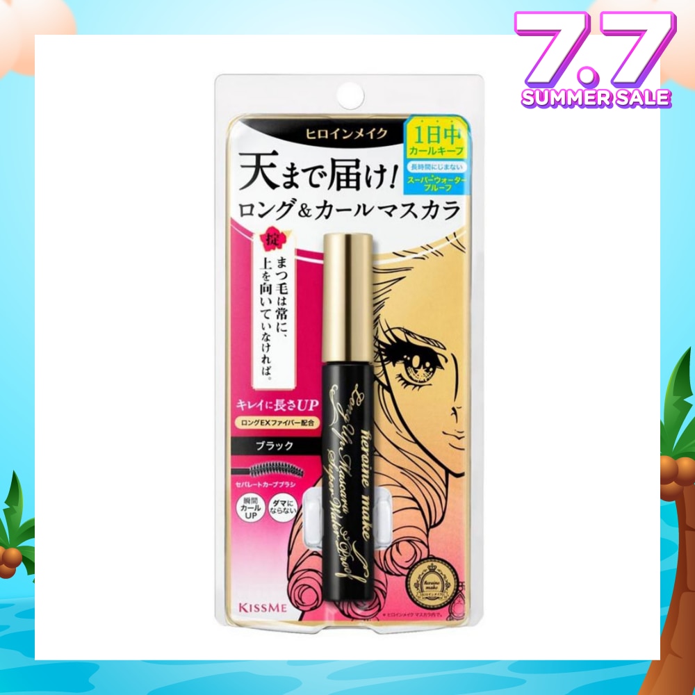 HEROINE MAKE HEROINE MAKE Long Up Mascara Super Waterproof #01 Black 1s