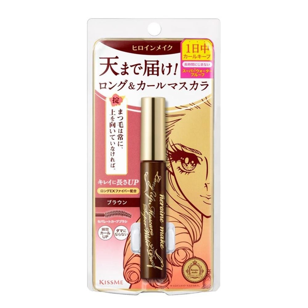 HEROINE MAKE HEROINE MAKE Long Up Mascara Super Waterproof #02 Brown 1s