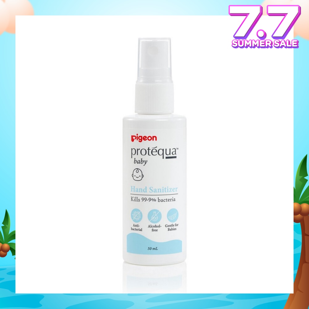 PROTEQUA Baby Anti Bacterial Alcohol Free Hand Sanitiser (Gentle for Babies) 50ml