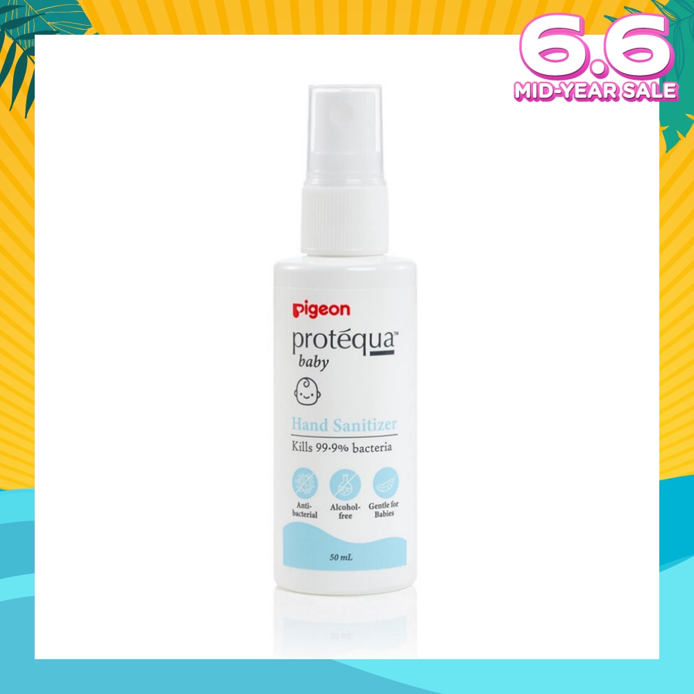 PROTEQUA Baby Anti Bacterial Alcohol Free Hand Sanitiser (Gentle for Babies) 50ml