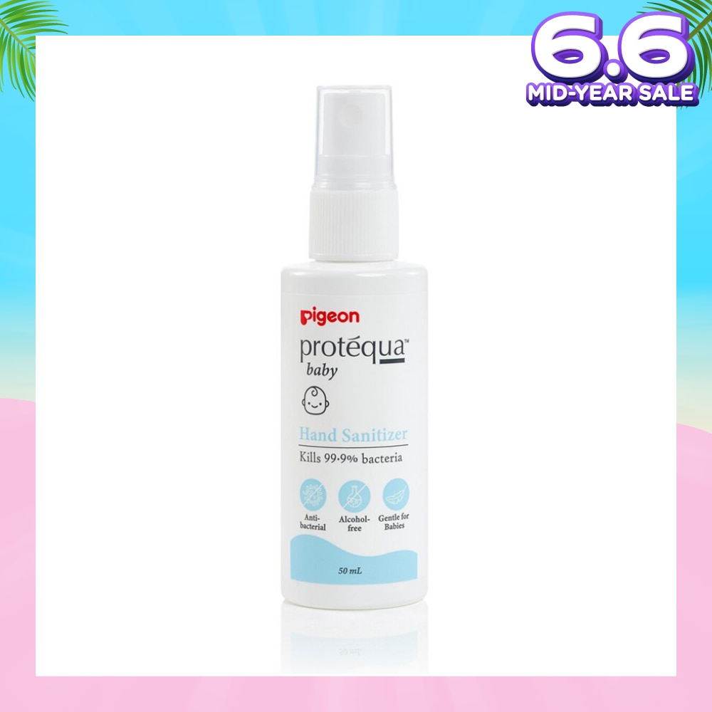 PROTEQUA Baby Anti Bacterial Alcohol Free Hand Sanitiser (Gentle for Babies) 50ml