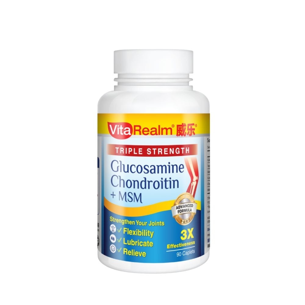 Triple Strength Glucosamine Chondroitin + MSM 90s