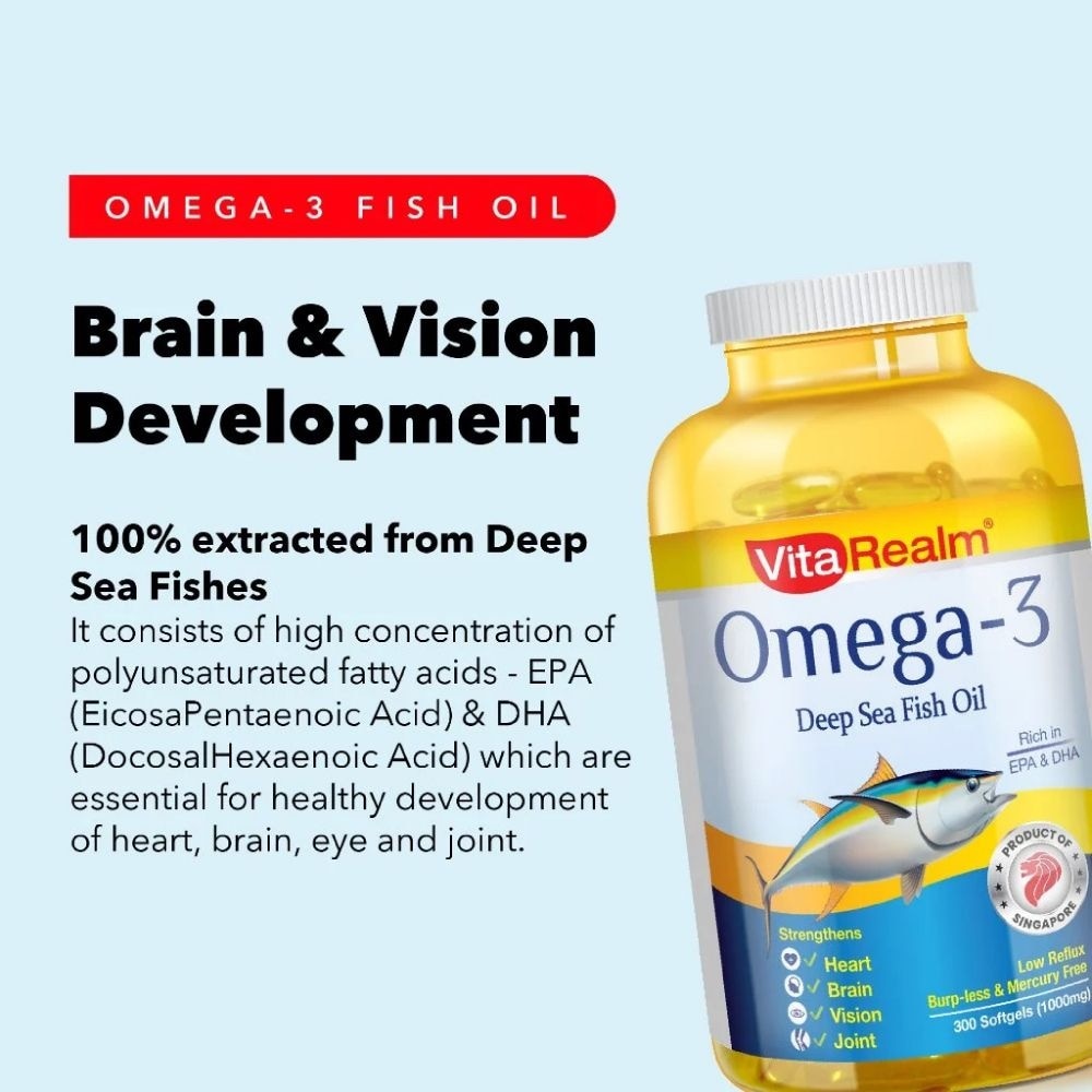 Omega-3 Deep Sea Fish Oil Twinpack 300s x 2