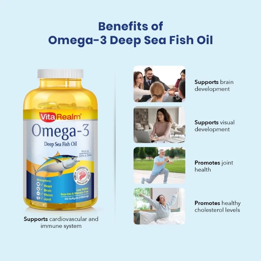 Omega-3 Deep Sea Fish Oil Twinpack 300s x 2