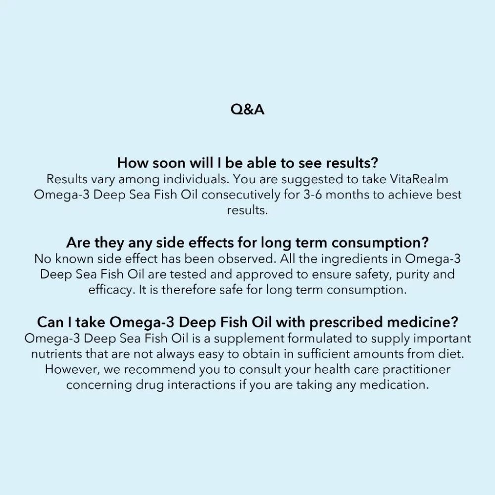 Omega-3 Deep Sea Fish Oil Twinpack 300s x 2