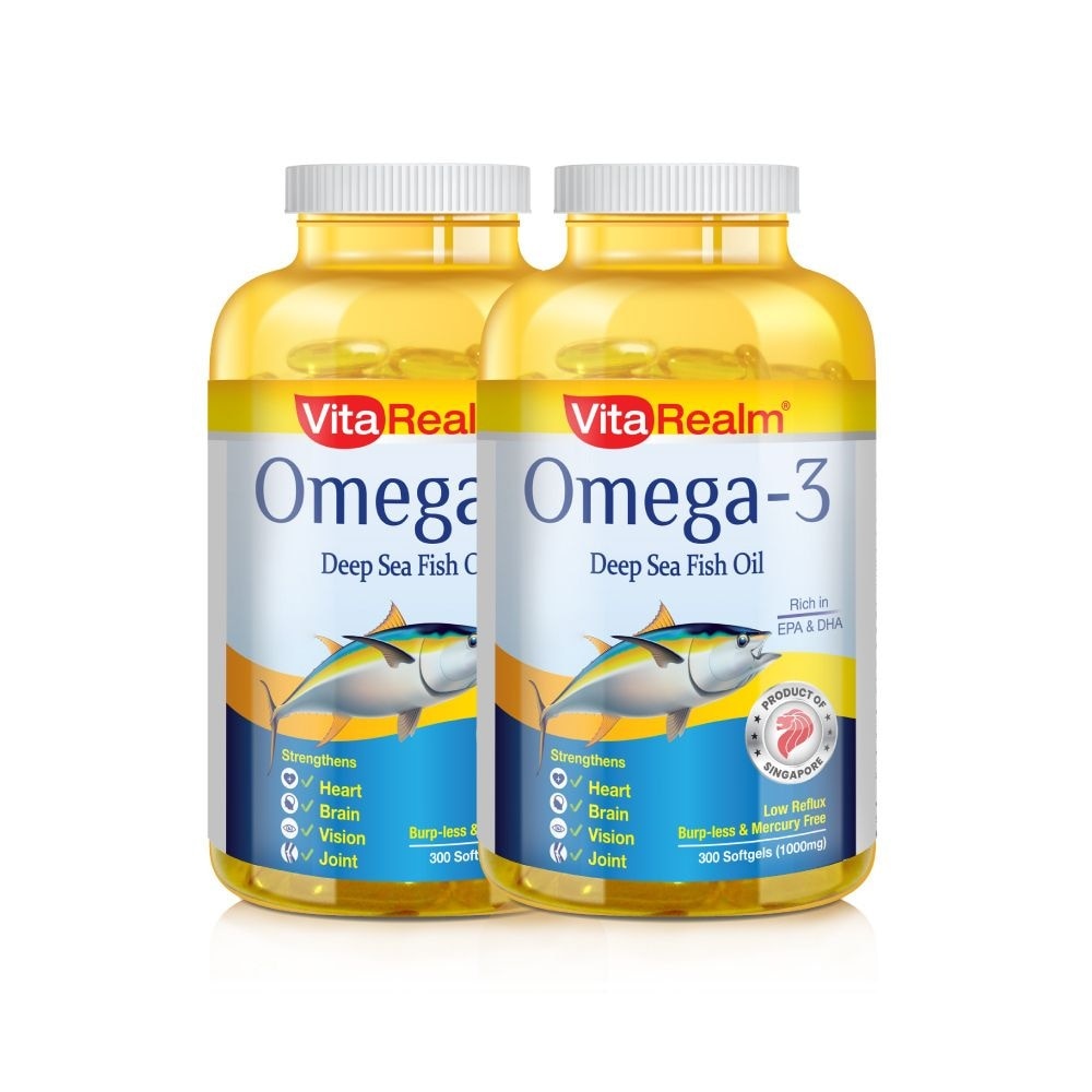 Omega-3 Deep Sea Fish Oil Twinpack 300s x 2