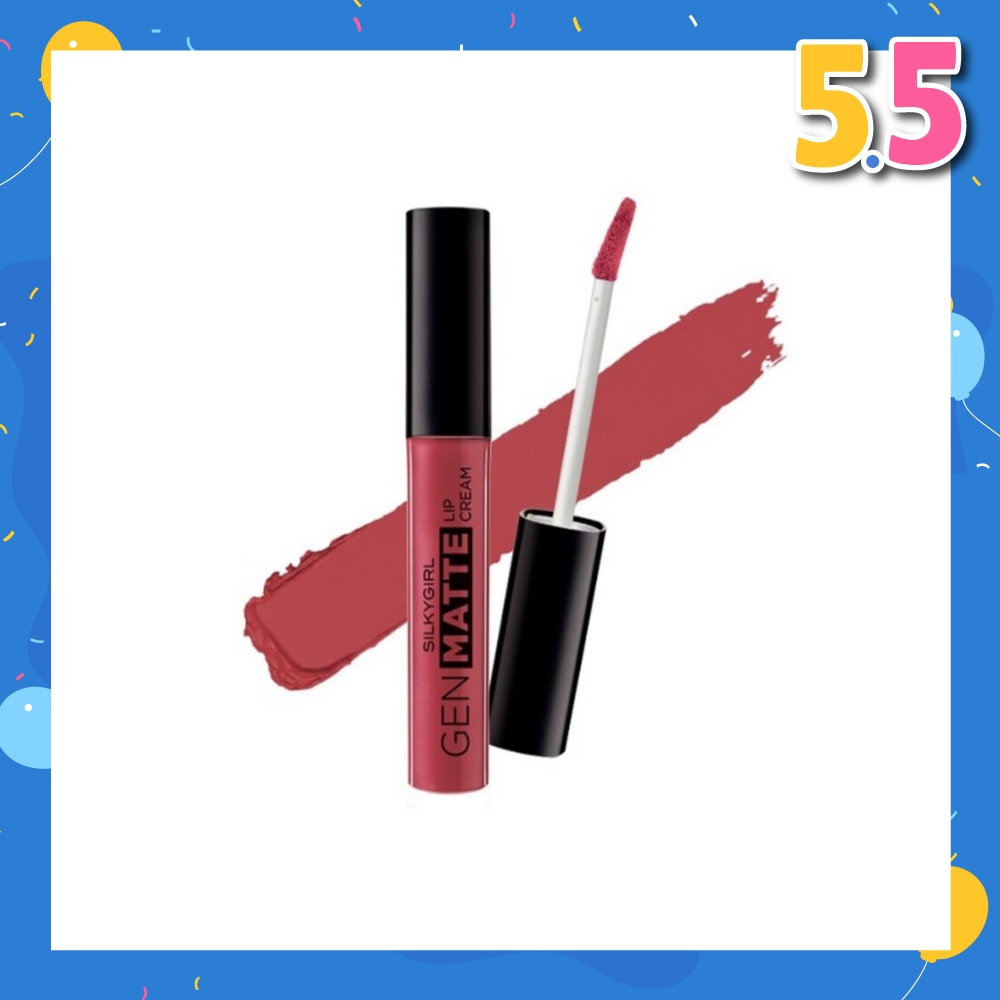 Gen Matte Lip Cream 02 (Mauve Mallow) 1 Piece