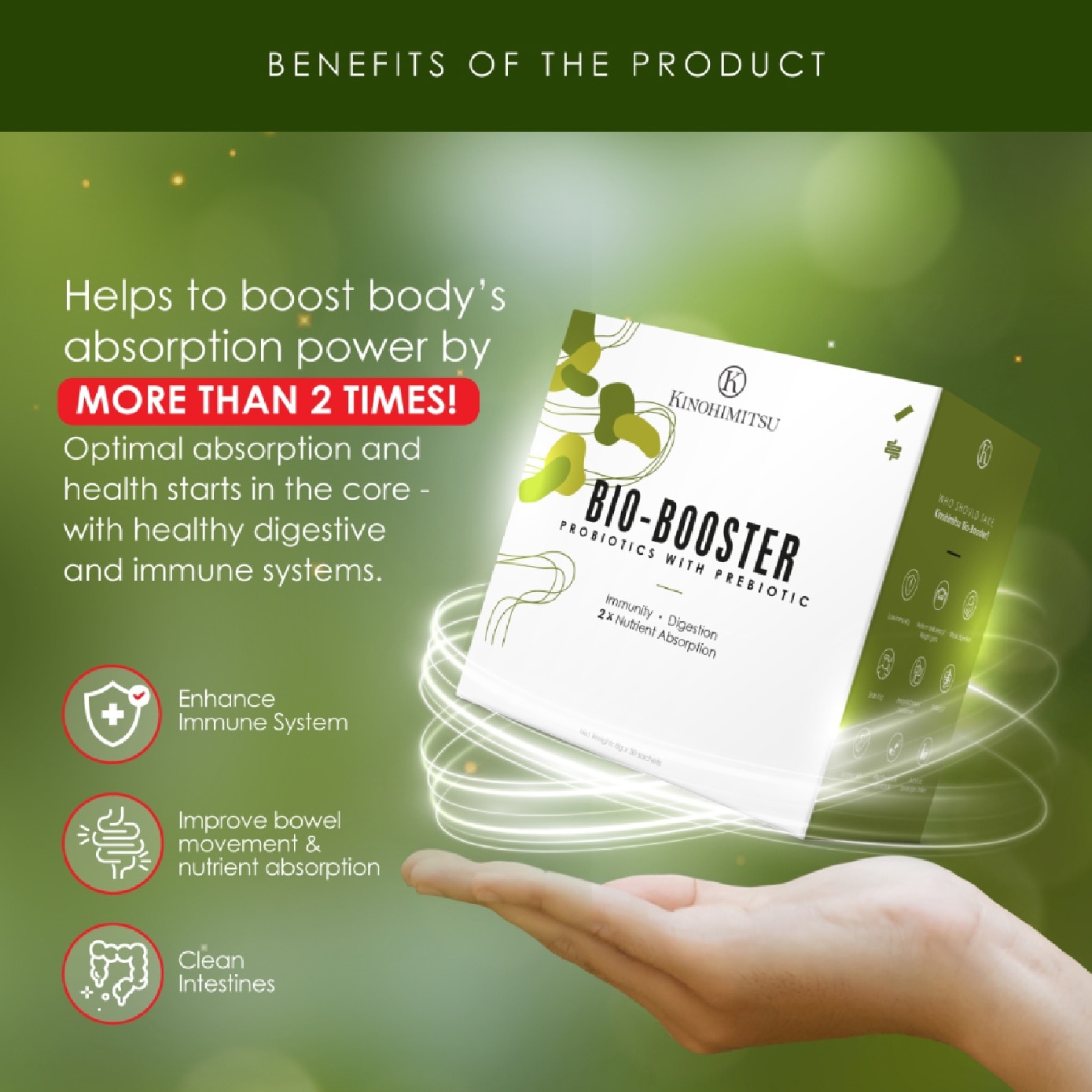 Bio Booster (Boost the Body’s Absorption) 8g x 30s image