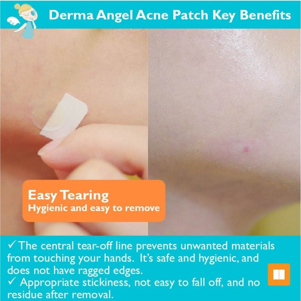 Acne Patch Plus with Salicylic Acid Fast Clearing Ultra Thin Edge (Easy Removal) Day 12s