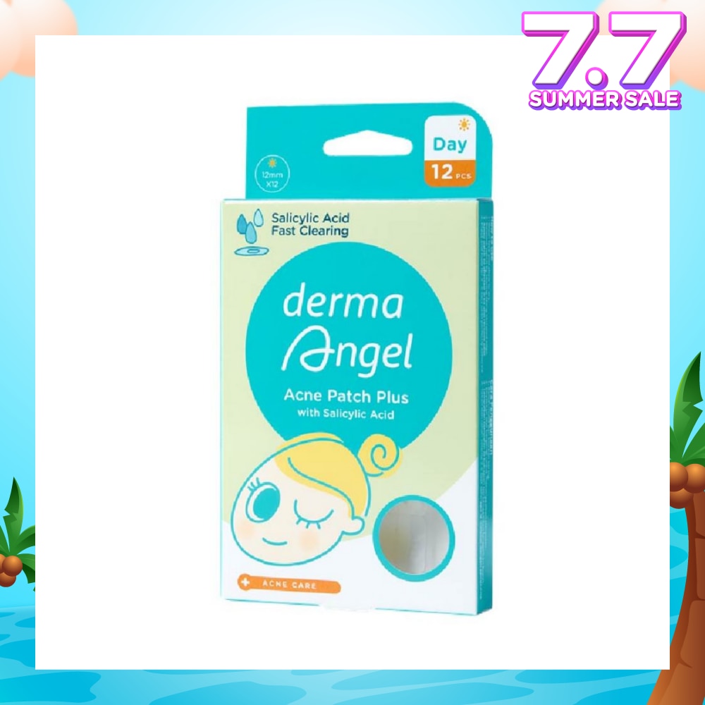 Acne Patch Plus with Salicylic Acid Fast Clearing Ultra Thin Edge (Easy Removal) Day 12s
