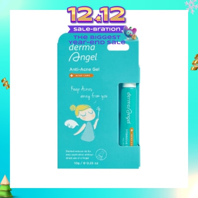 DERMA ANGEL Anti-Acne Gel Intensive Acne Care (Lightens Acne Scar) 10g (Expiry: Jul`2026)