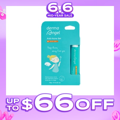 DERMA ANGEL - Anti-Acne Gel Intensive Acne Care (Lightens Acne Scar) 10g
