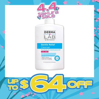 DERMA LAB - Daily Gentle Cleanser (For Chronic Dry Sensitive Skin) 1000ml