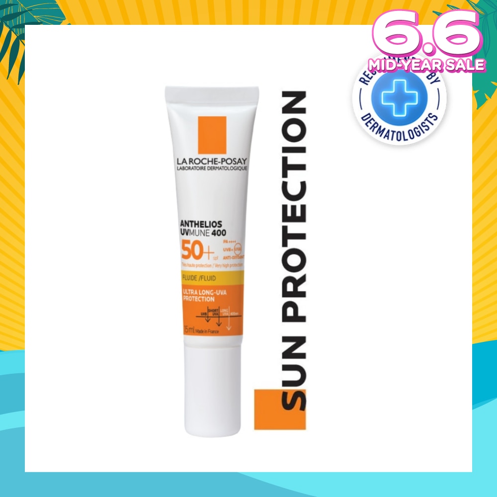 Anthelios Invisible Fluid SPF50+ 15ml (Expiry: Feb`2026)